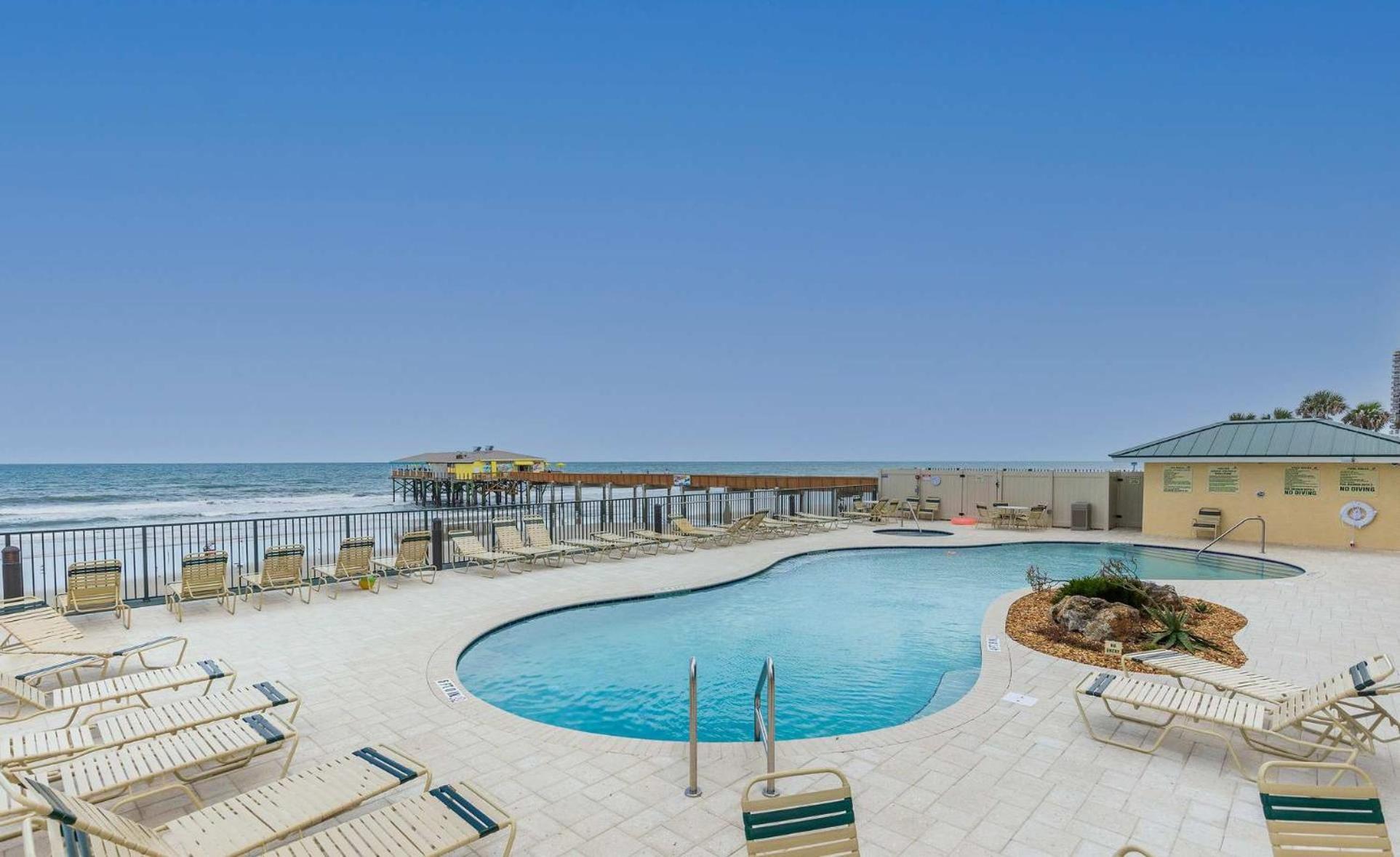 Ocean Front Condo With Amazing Views! Sunglow Resort 402 By Brightwild Daytona Beach Shores Buitenkant foto